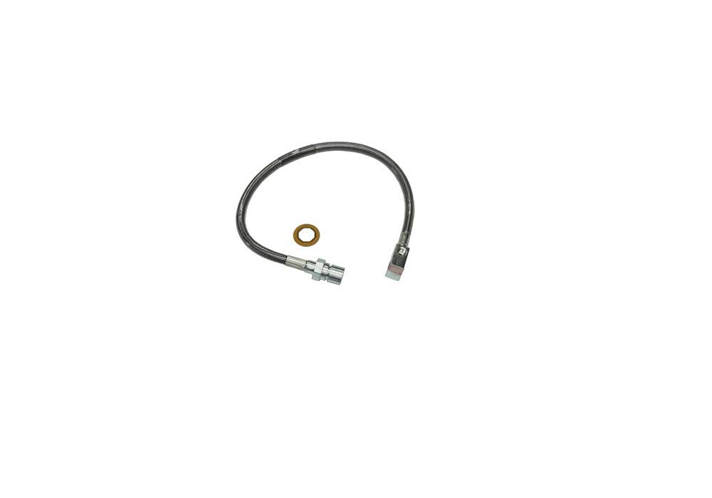 Bulletproof Brake Hose Rear 1971-1987 GM Pickup 1/2 and 3/4 Ton Solid Axle Pickups and 1971-1991 Blazer, Jimmy and Suburban 1/2 and 3/4 Ton Solid Axle with 4-6 Inch Lift Kit Superlift