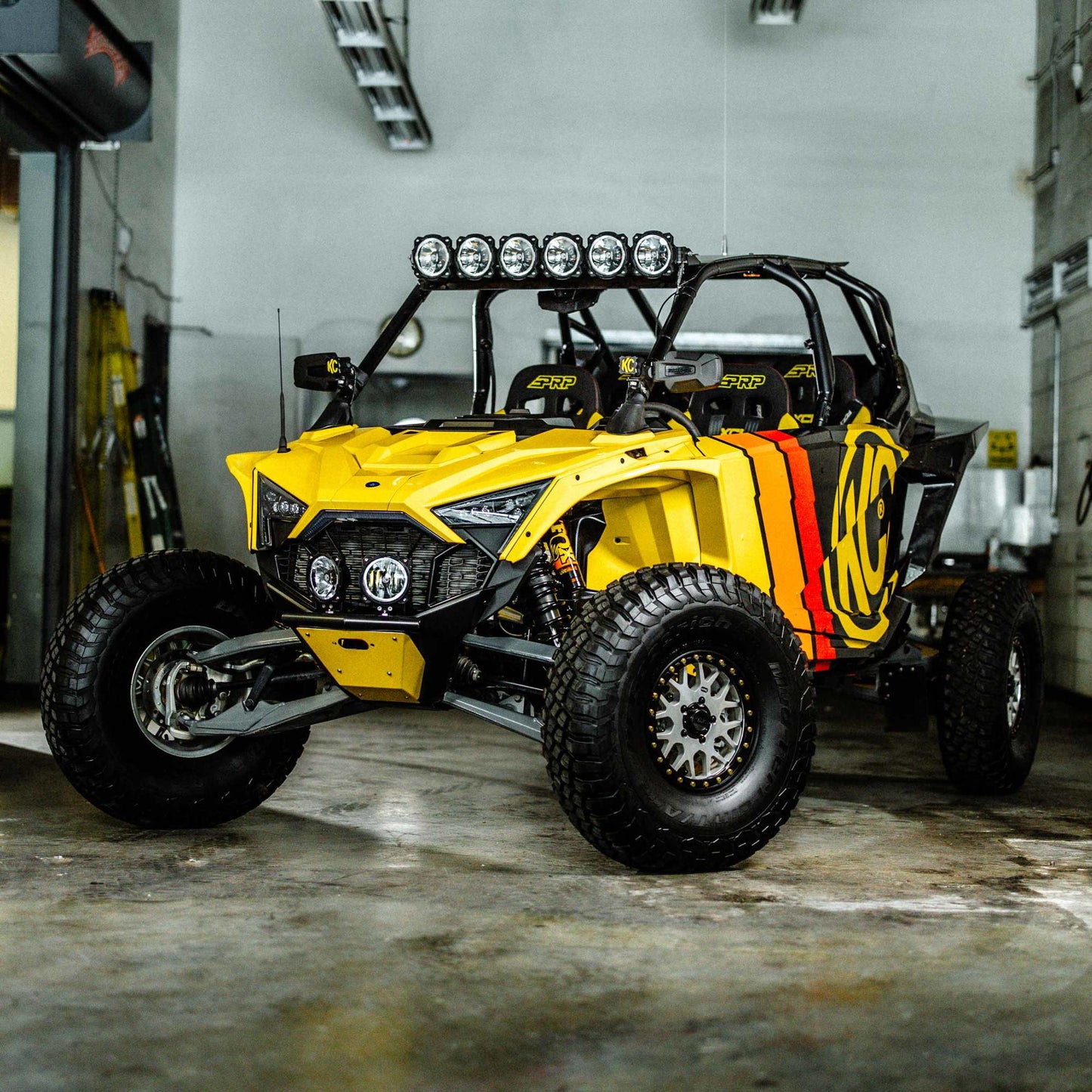KC Pro6 Gravity LED 39 Inch 6 Light Combo Polaris RZR System KC HiLiTES