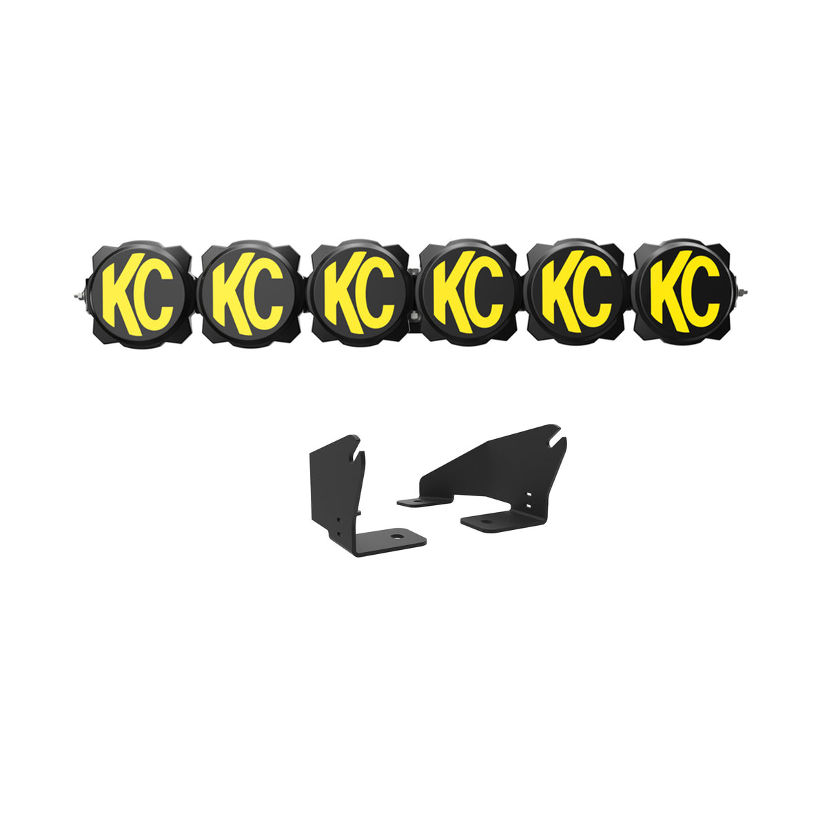 KC Pro6 Gravity LED 39 Inch 6 Light Combo Polaris RZR Pro R System KC HiLiTES