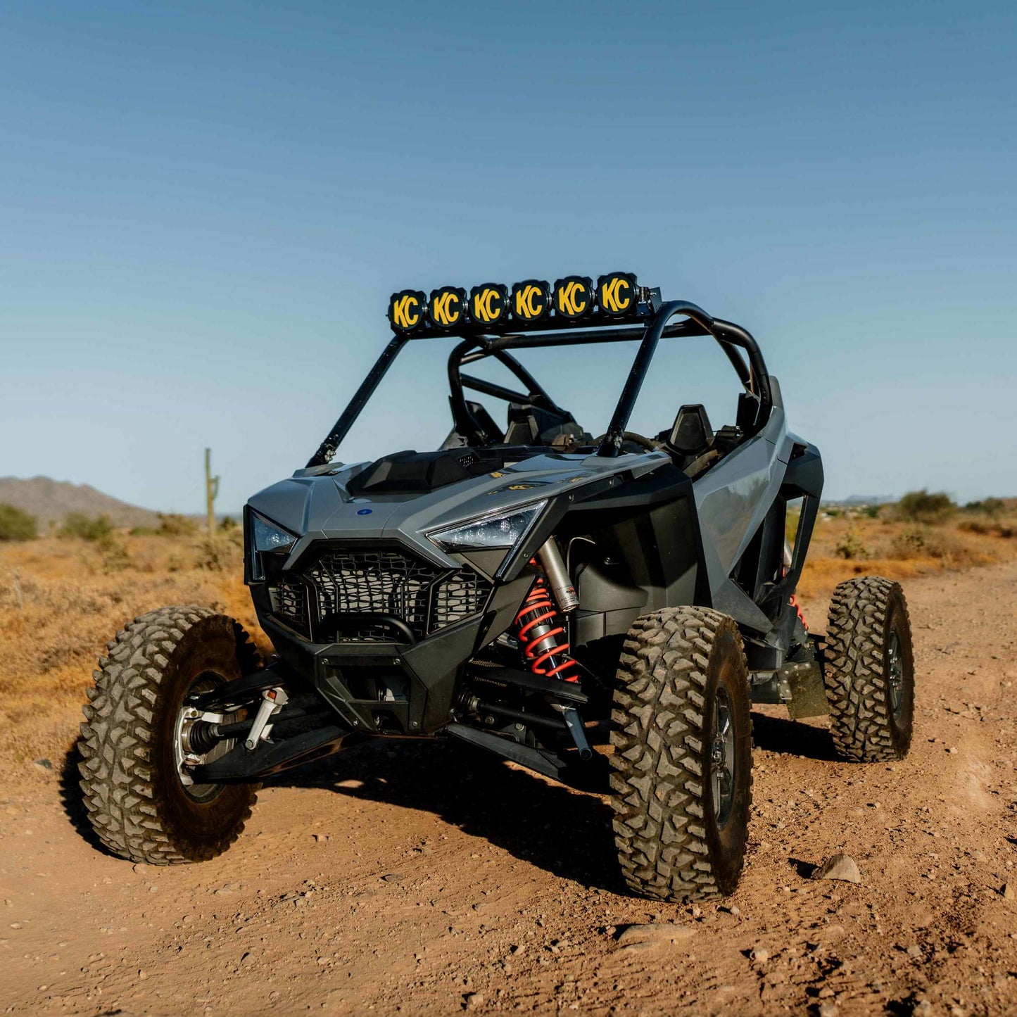 KC Pro6 Gravity LED 39 Inch 6 Light Combo Polaris RZR Pro R System KC HiLiTES