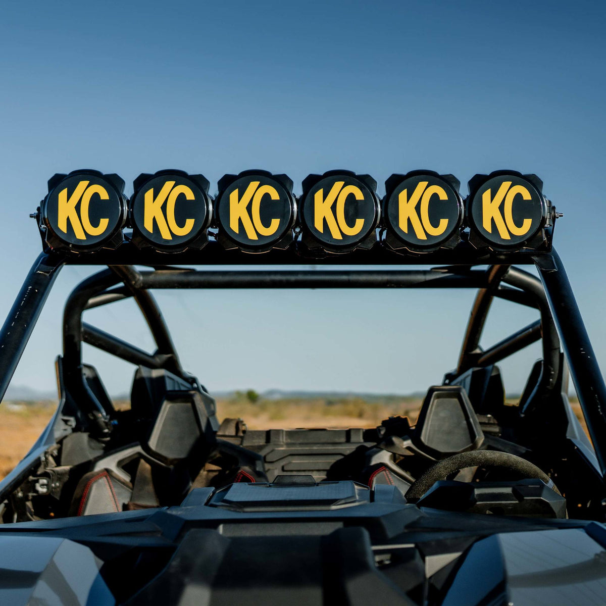 KC Pro6 Gravity LED 39 Inch 6 Light Combo Polaris RZR Pro R System KC HiLiTES