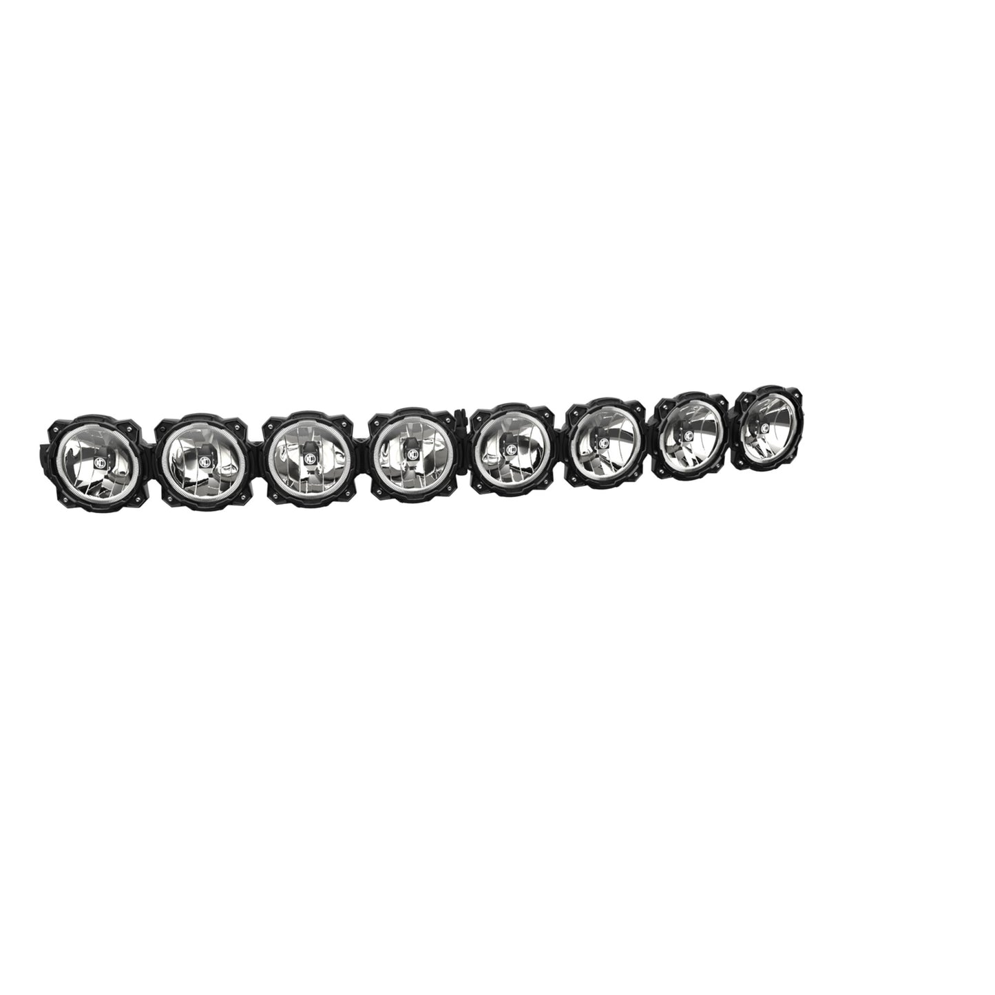 KC Pro6 Gravity LED 50 Inch Curved Light Bar 8 Light Combo System Universal KC HiLiTES