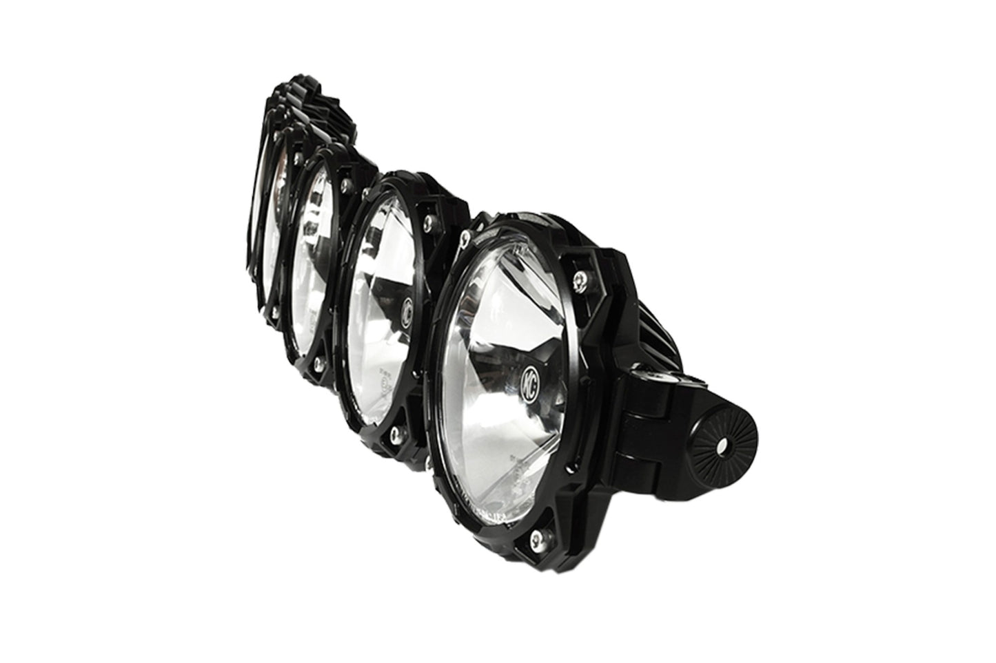 KC Pro6 Gravity LED 50 Inch Curved Light Bar 8 Light Combo System Universal KC HiLiTES