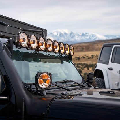 Gravity Titan 6 Inch LED Pair SAE KC HiLiTES
