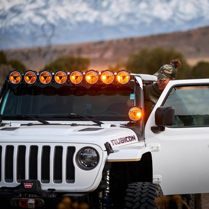 Gravity Titan 6 Inch LED Pair SAE KC HiLiTES