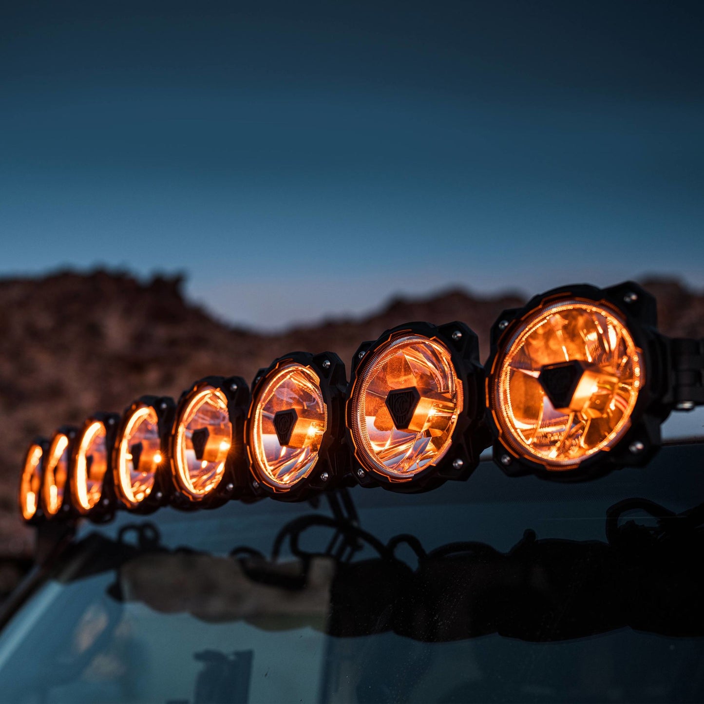 50 Inch Gravity Titan LED Light Bar 8-Lght KC HiLiTES