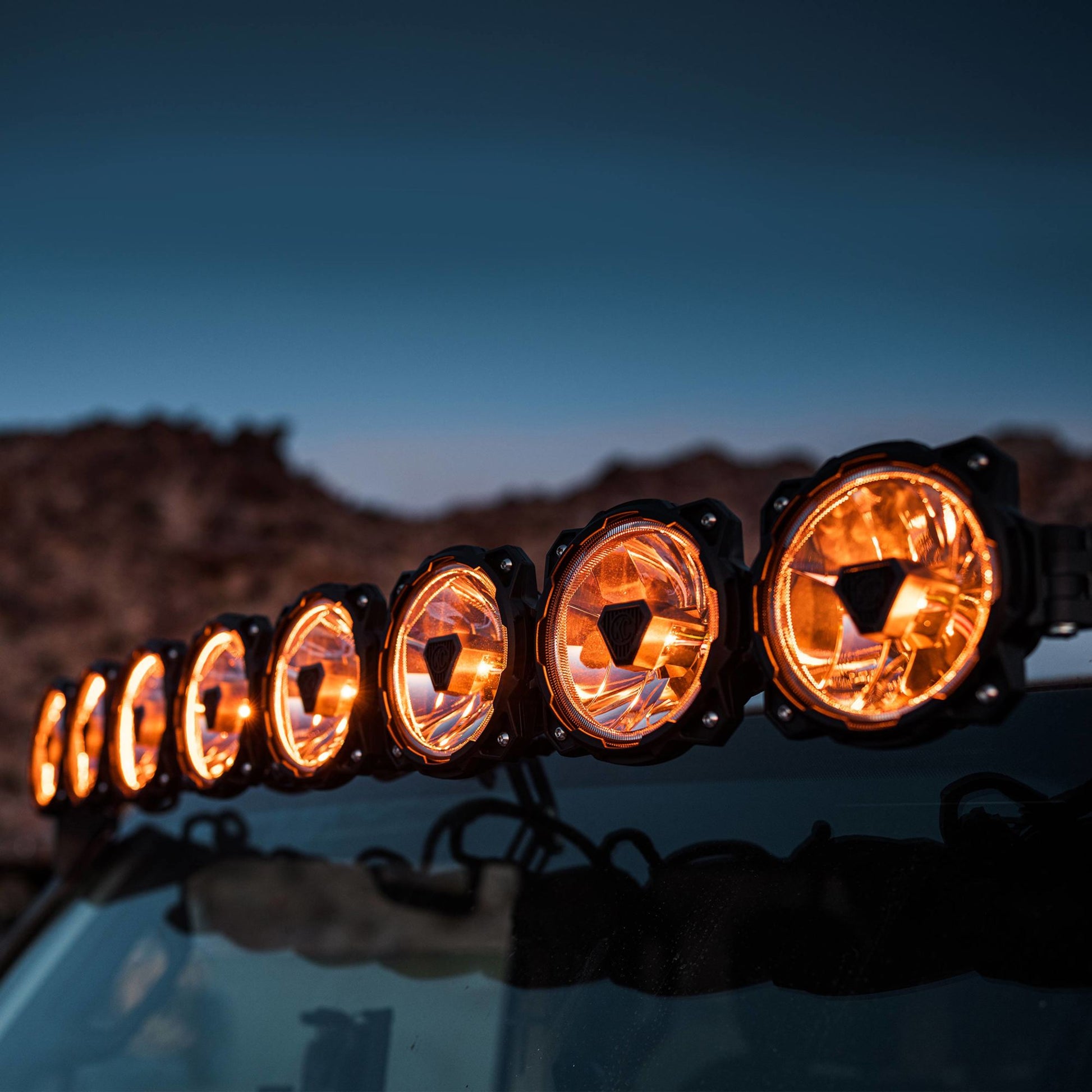 50 Inch Gravity Titan LED Light Bar 8-Lght KC HiLiTES