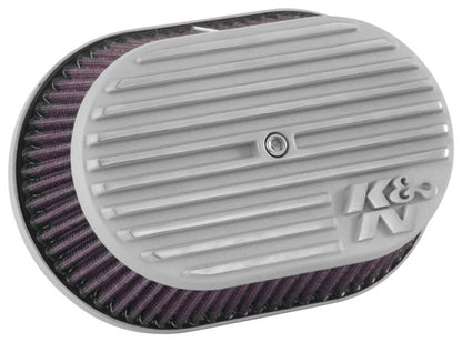 K&N Street Metal Intake System Side Draft Dyna/Softail Silver Intake System-Harley-Davidson