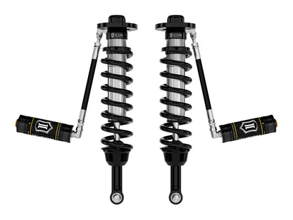 2021-2024 Ford F-150 4WD 2.75-3.5 Inch Lift Front V.S. 2.5 Series Coilovers Remote Reservoir Pair Icon Vehicle Dynamics