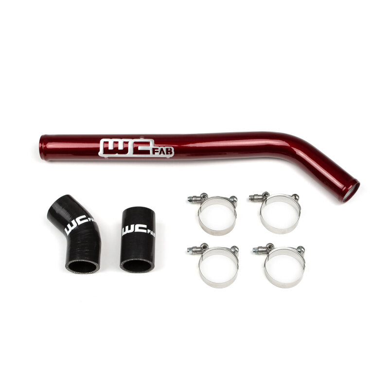 Wehrli 98.5-02 Cummins 5.9L Upper Coolant Pipe - Candy Red