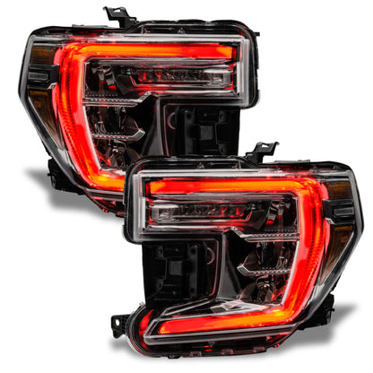 Oracle 19-21 GMC Sierra 1500 RGB+W Headlight DRL Kit - ColorSHIFT w/ Simple Controller