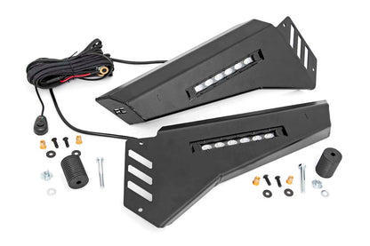 Bumper Wings | No Stinger | 6" Led Combo | Honda Pioneer 1000 