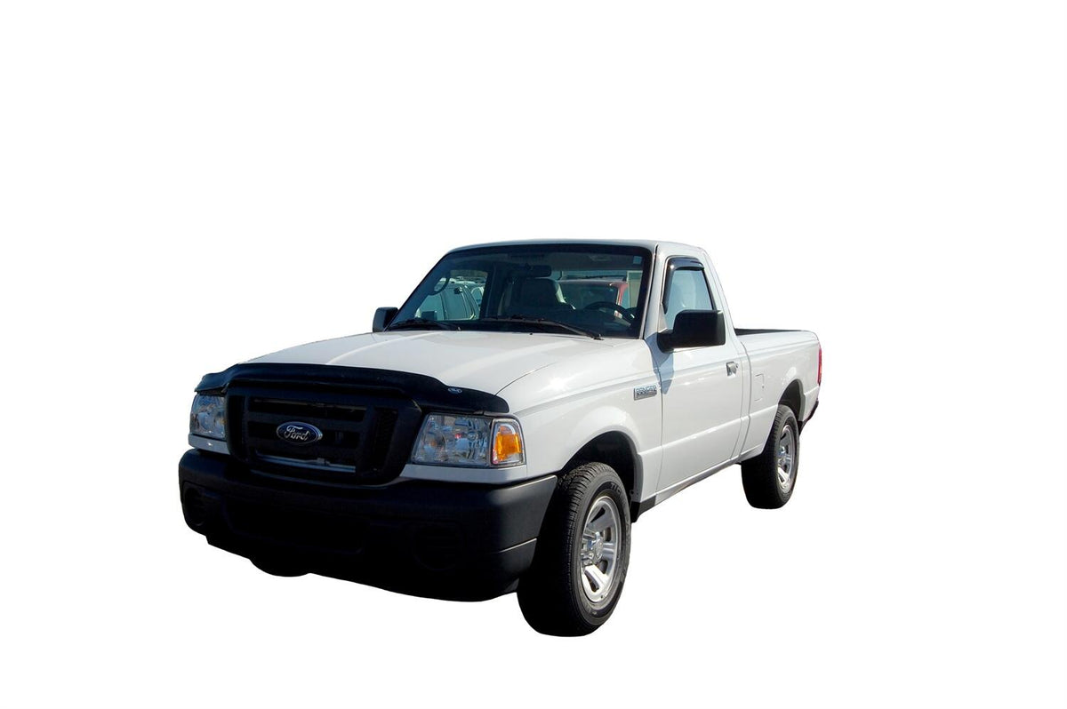 Ventvisor Deflector for 1993-2011 Mazda B3000/Ford Ranger Standard Cab Pickup Smoke In-Channel 2 Piece AVS
