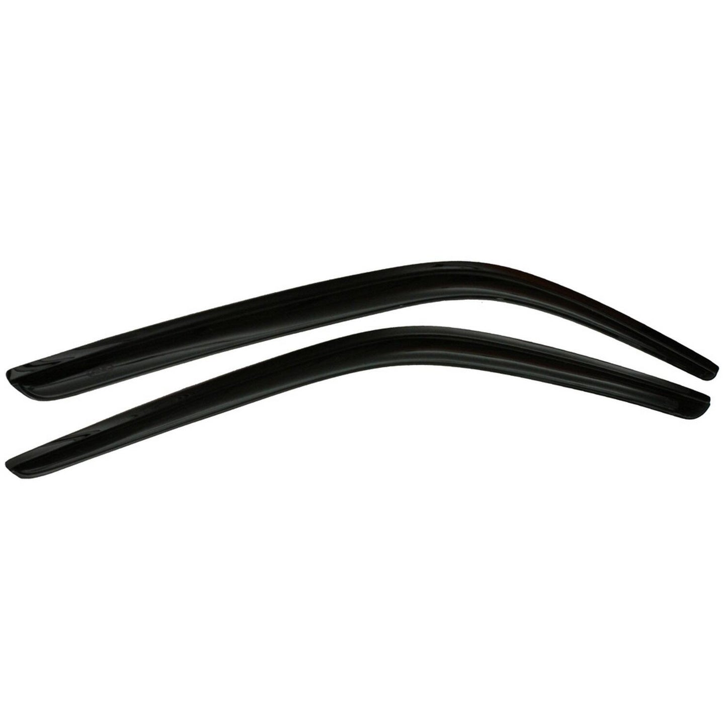 Ventvisor Deflector for 2015-2023 Ford Mustang Smoke Outside Mount 2 Piece AVS