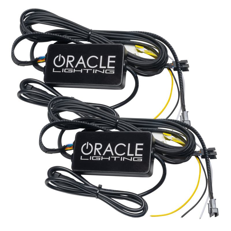Oracle 19-21 Chevy Camaro SS/RS RGBW+A Headlight DRL Upgrade Kit - ColorSHIFT 2
