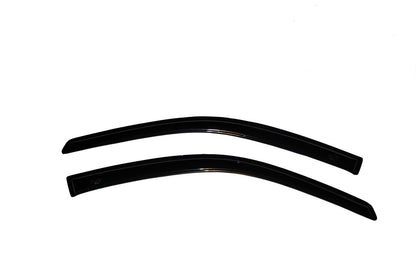 Ventvisor Deflector for 1997-2001 Mitsubishi Mirage/Mirage De Coupe Smoke Outside Mount 2 Piece AVS