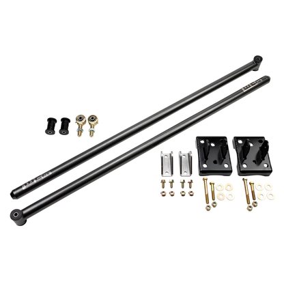 Wehrli 20-24 Chevy & GMC Duramax RCLB/CCSB/ECSB 60in. Traction Bar Kit - Candy Red