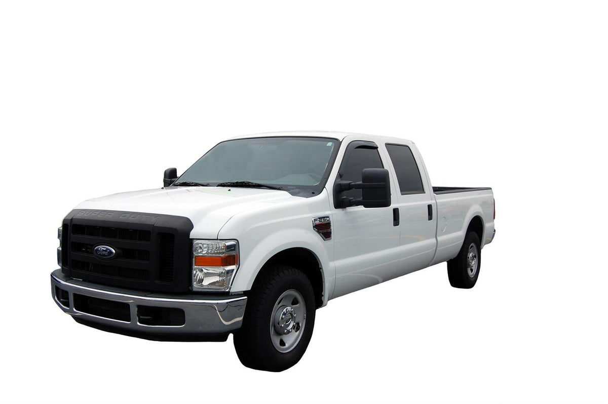 Ventvisor Deflector for 1999-2016 Ford F-650 and More Standard Cab Pickup Smoke Outside Mount 2 Piece AVS