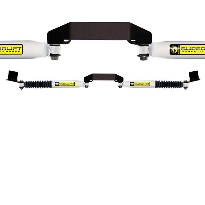 Dual Steering Stabilizer Kit Superlift (Hydraulic) 2008-2022 Ford F-250/350 Super Duty 4WD Superlift