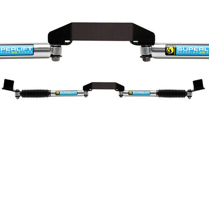 Dual Steering Stabilizer Kit Superlift Ss by Bilstein (Gas) 1999-2004 Ford F-250/350 4WD Superlift