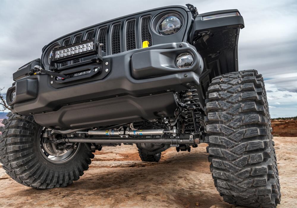 Dual Steering Stabilizer Kit Bilstein 2018-2025 Jeep Wrangler JL (2 or 4 Door) and 2020-2025 Jeep Gladiator JT 4WD Superlift