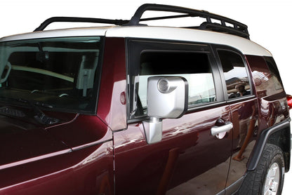 Ventvisor Deflector for 2007-2014 Toyota Fj Cruiser Smoke Outside Mount 2 Piece AVS