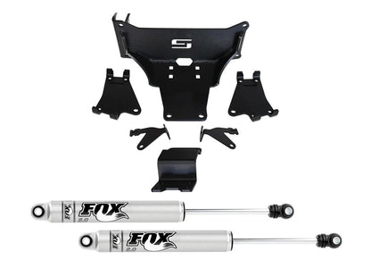 Dual Steering Stabilizer Kit with Fox 2.0 Shocks 2005-2022 Ford F-250/350 4WD No Lift Required Superlift