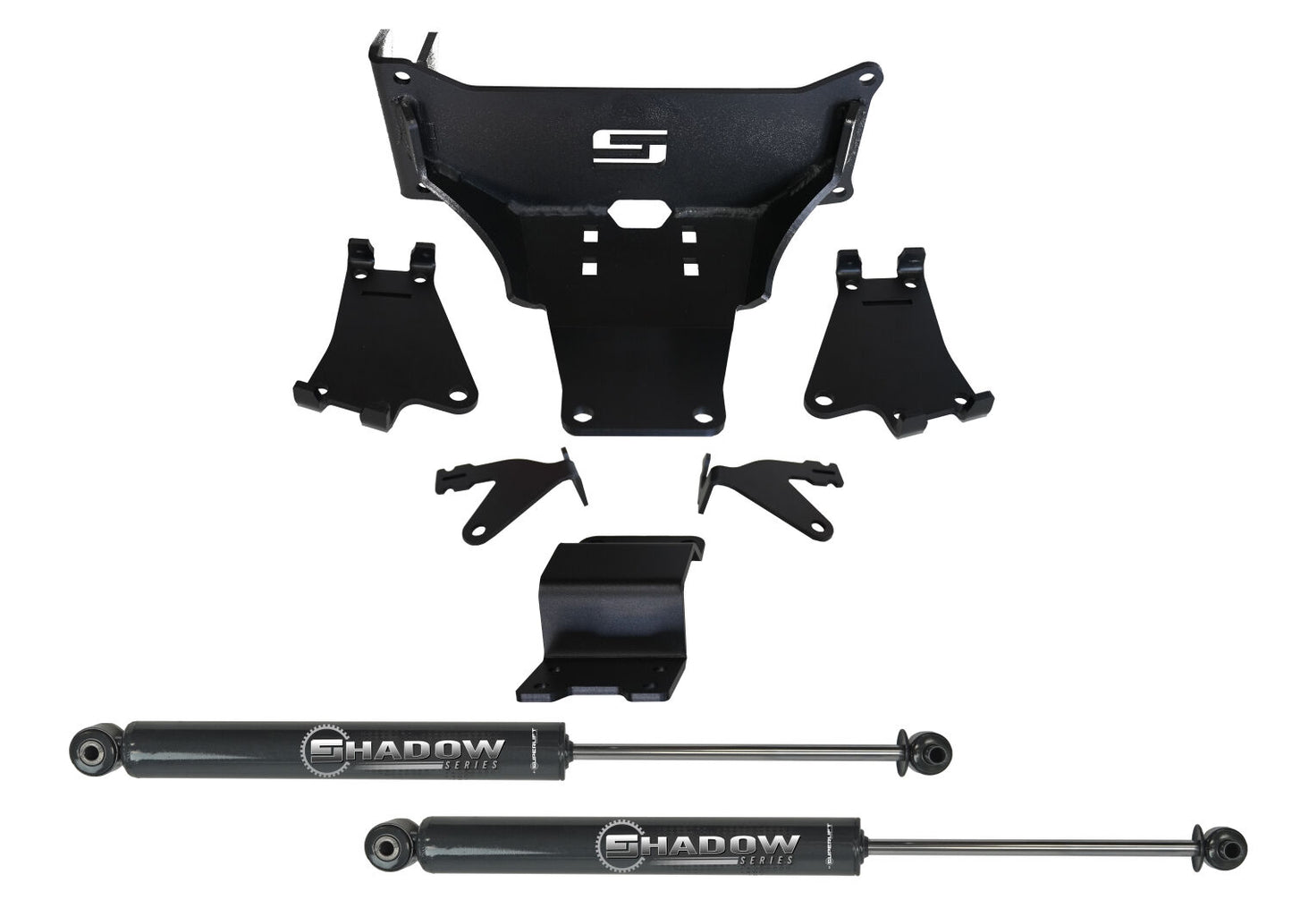 Dual Steering Stabilizer Kit with Superlift shocks 2023-2025 Ford F-250/350 No lift required Superlift