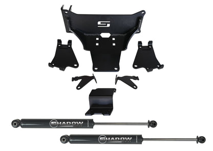 Dual Steering Stabilizer Kit with Superlift shocks 2023-2025 Ford F-250/350 No lift required Superlift
