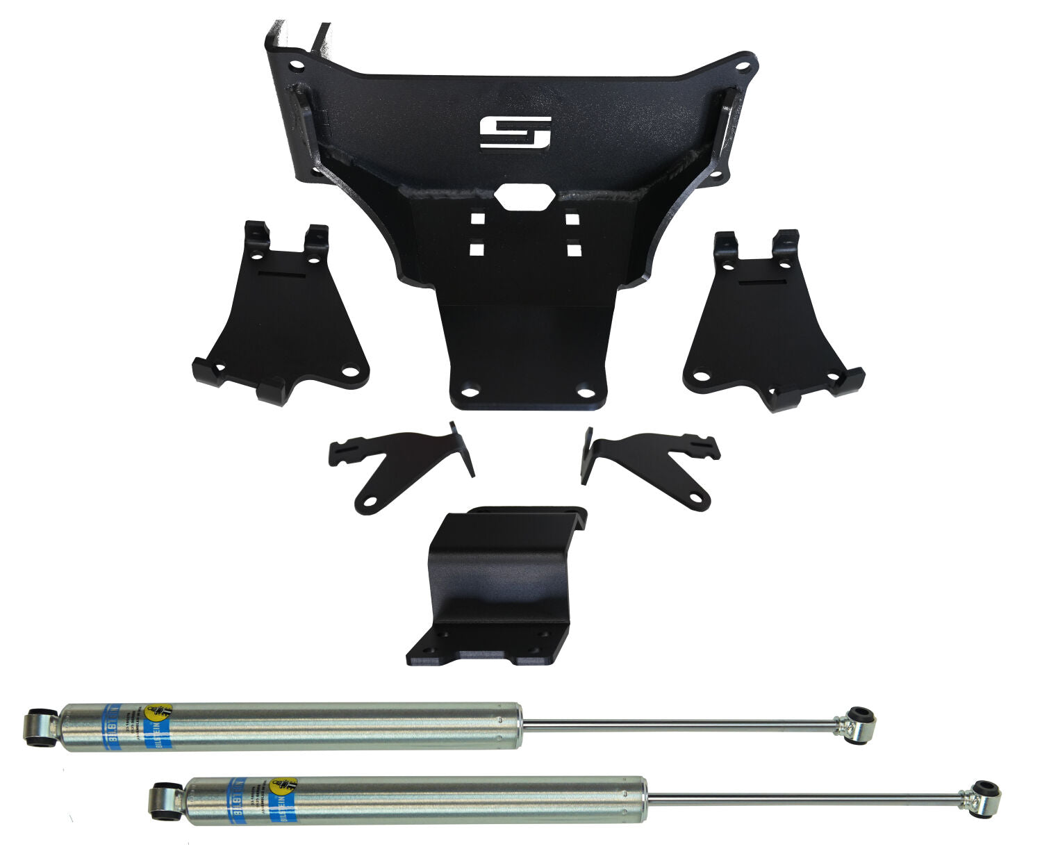 Dual Steering Stabilizer Kit with Bilstein Shocks 2023-2025 Ford F-250/350 4WD No Lift Required Superlift