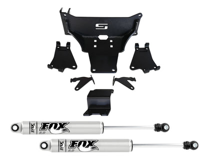 Dual Steering Stabilizer Kit with Fox 2.0 Shocks 2023-2025 Ford F-250/350 4WD No Lift Required Superlift