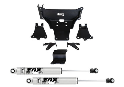 Dual Steering Stabilizer Kit Fox 2.0 Cylinders 2017-2025 Ford F-450/550 4WD Superlift