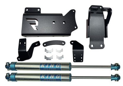 Dual Steering Stabilizer Kit King Cylinders 2014-2025 Dodge Ram 2500/3500 4WD No Lift Required Superlift