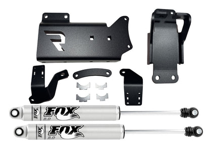 Dual Steering Stabilizer Kit Fox 2.0 Cylinders 2014-2025 Dodge Ram 2500/3500 4WD No Lift Required Superlift