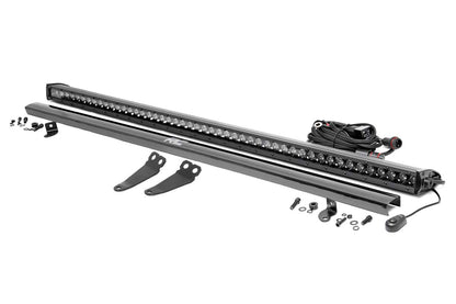 LED Light Kit | Lower Windshield | 50" Black Single Row | Polaris General XP 4 1000 