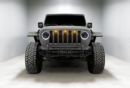 Oracle Jeep JL/Gladiator JT Oculus Bi-LED Projector Headlights - Amber/White Switchback