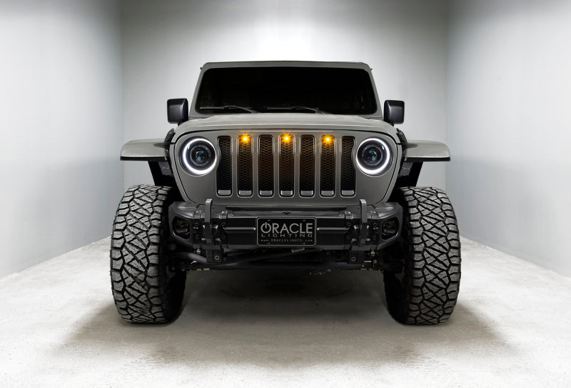 Oracle Oculus Bi-LED Projector Headlights for Jeep JL/Gladiator JT - w/ Simple Controller