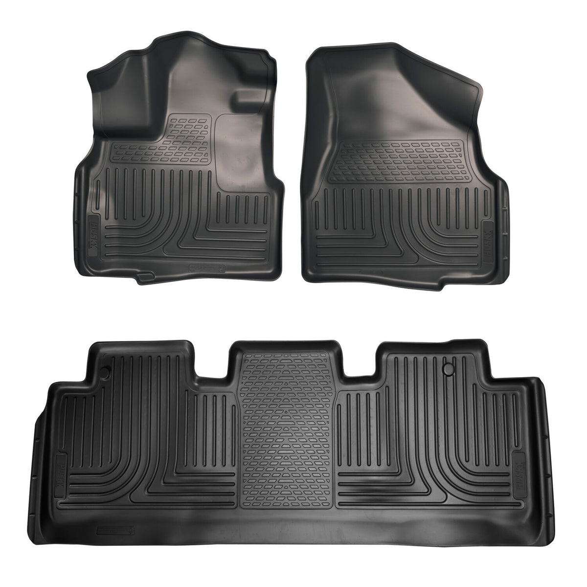 Weatherbeater Front & 2nd Seat Floor Liners For 2011-2017 Odyssey Husky Liners