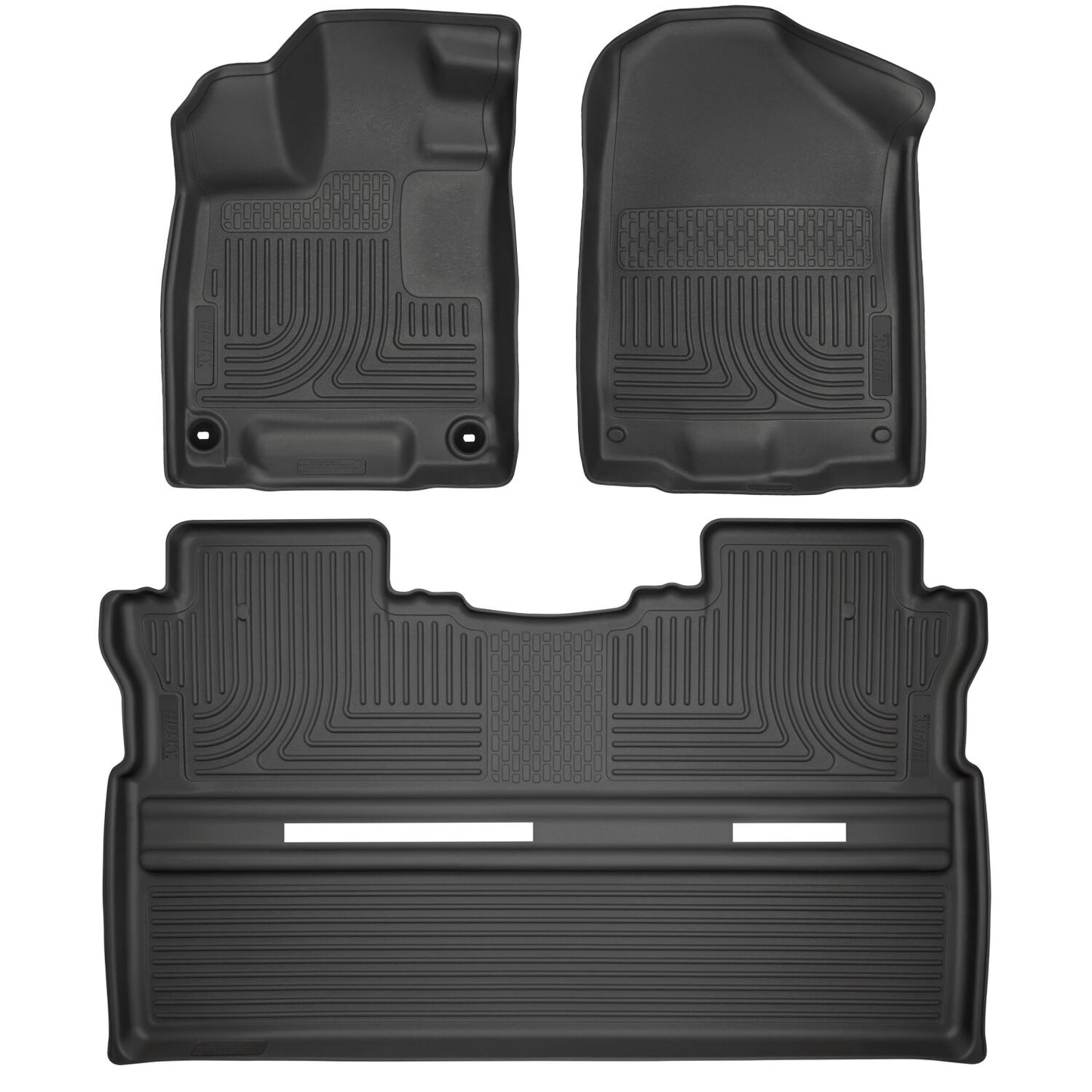 Weatherbeater Front & 2nd Seat Floor Liners For 2017-2025 Ridgeline Husky Liners