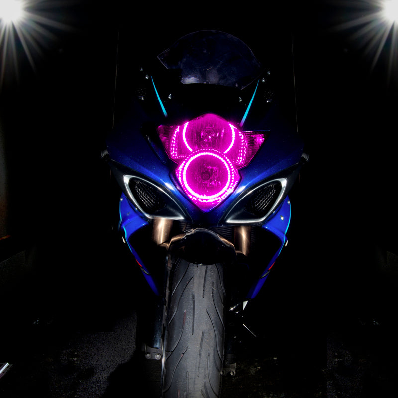 Oracle Suzuki GSX-R 1000 06-07 LED Motorcycle Halo Kit - ColorSHIFT