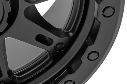 Rough Country 94 Series Wheel | UTV | Matte Black | 14x7 | 4x137 | +10mm