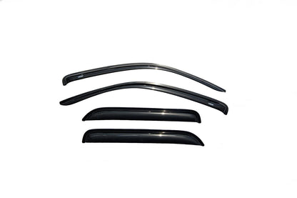 Ventvisor Deflector for 2001-2012 Ford Escape and More Smoke Outside Mount 4 Piece AVS