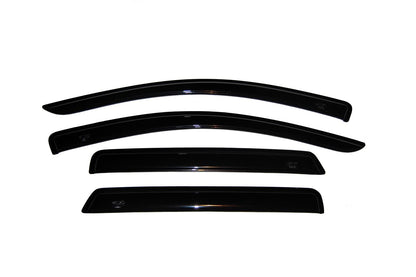 Ventvisor Deflector for 2009-2020 Dodge Journey/Journey Canada Value/Journey Crossroad Smoke Outside Mount 4 Piece AVS