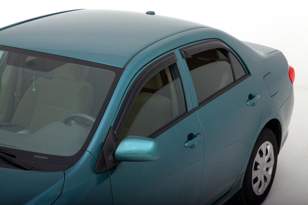 Ventvisor Deflector for 2009-2013 Toyota Corolla and More Smoke Outside Mount 4 Piece AVS