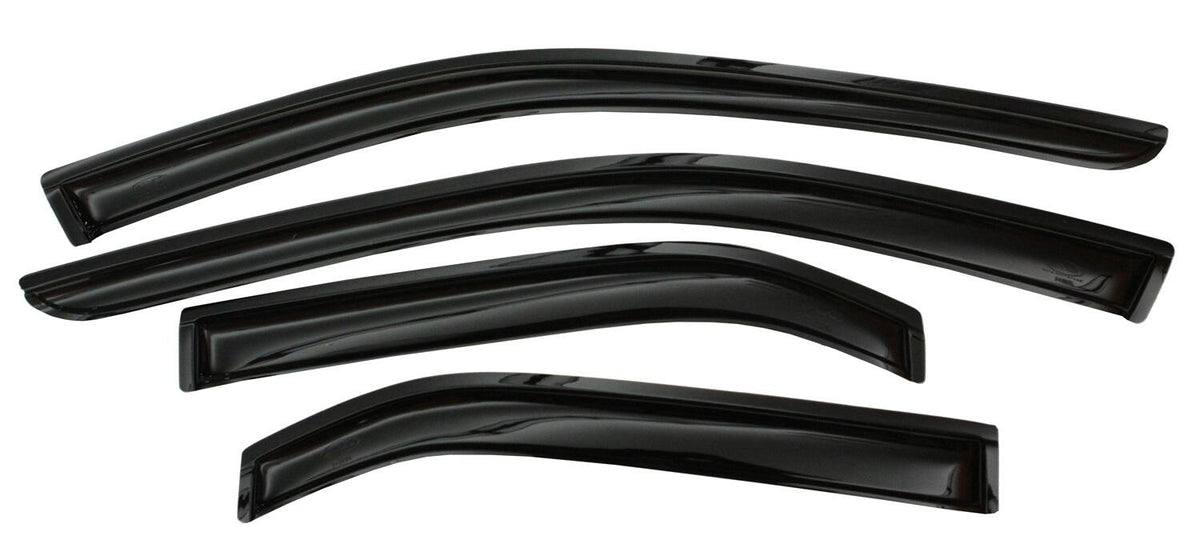 Ventvisor Deflector for 2009-2019 Ford Flex Smoke Outside Mount 4 Piece AVS