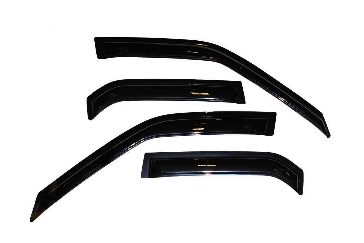 Ventvisor Deflector for 1988-1992 Toyota Corolla/Corolla Lsx Sedan Smoke Outside Mount 4 Piece AVS