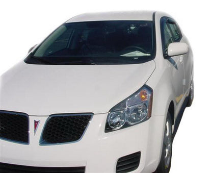 Ventvisor Deflector for 2009-2013 Toyota Matrix/Pontiac Vibe Smoke Outside Mount 4 Piece AVS