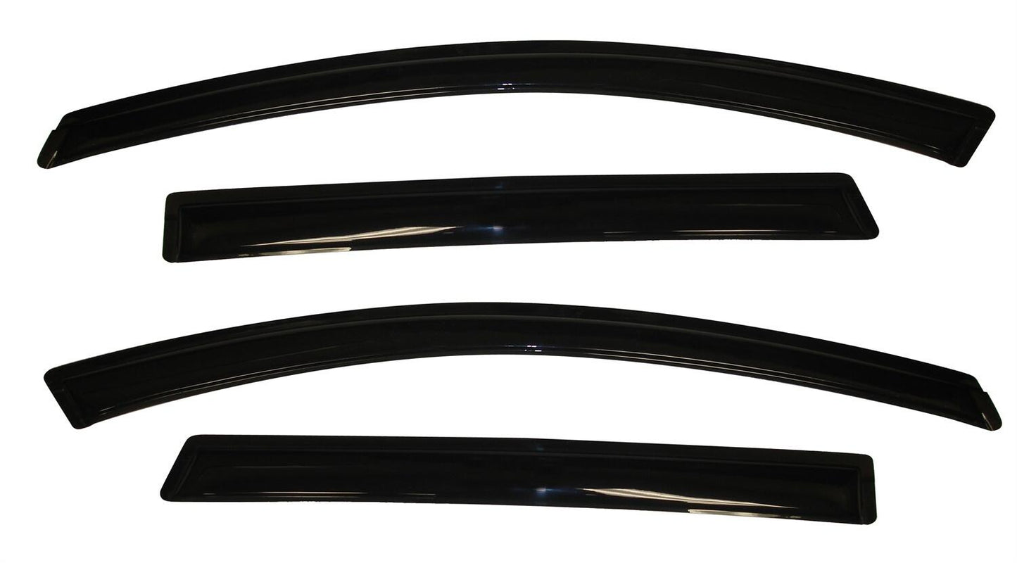 Ventvisor Deflector for 2007-2015 Mazda Cx-9 Smoke Outside Mount 4 Piece AVS