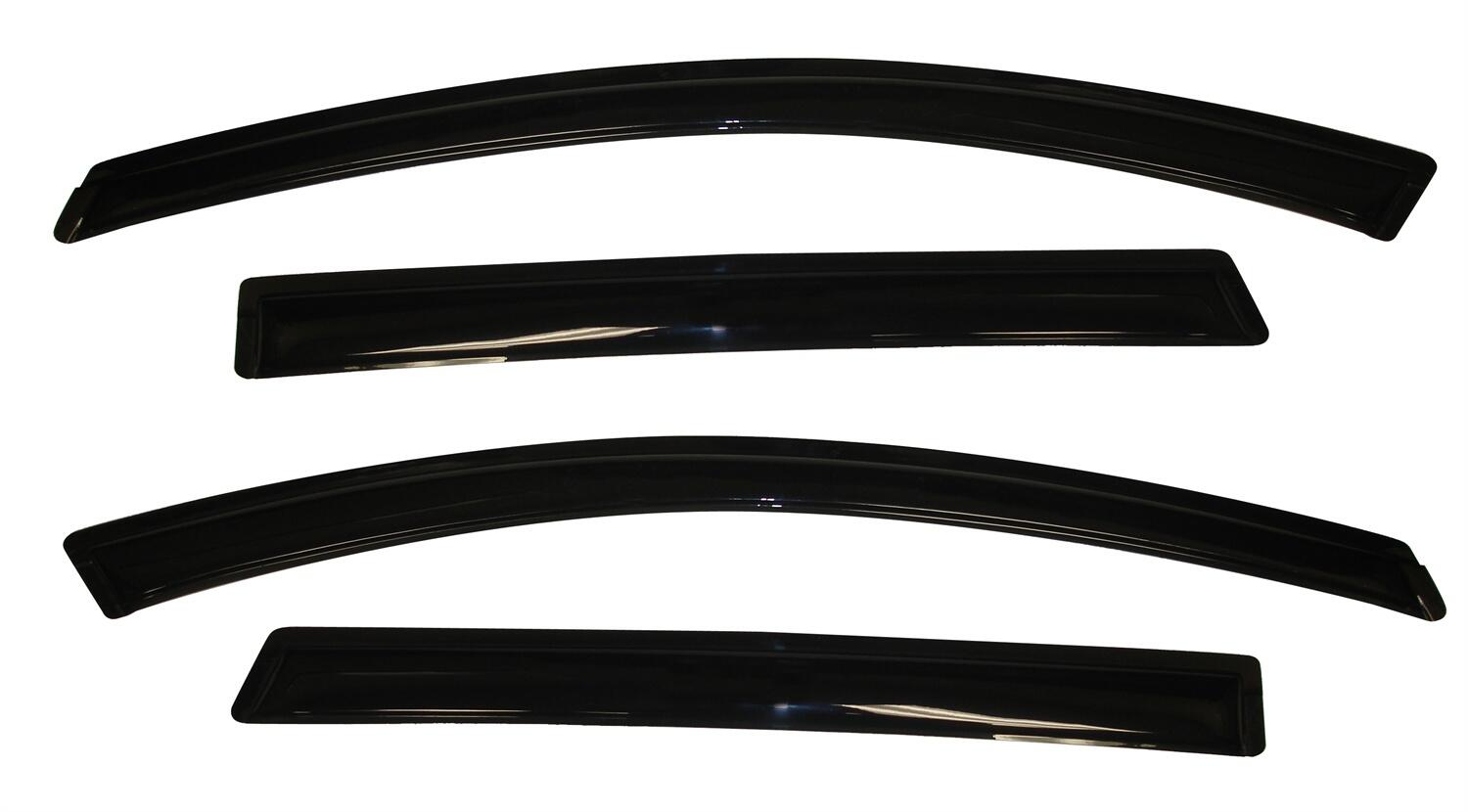 Ventvisor Deflector for 2007-2015 Mazda Cx-9 Smoke Outside Mount 4 Piece AVS