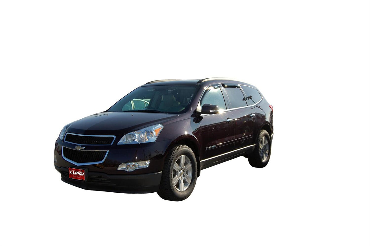 Ventvisor Deflector for 2009-2017 Chevrolet Traverse Smoke Outside Mount 4 Piece AVS